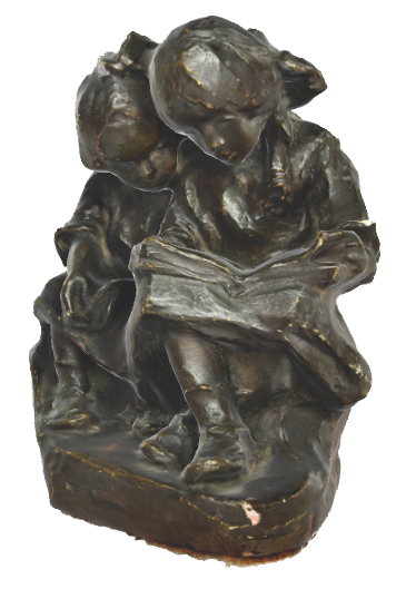 Two Girls Reading